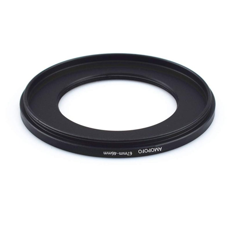 AMOPOFO 67 to 46mm Metal Step Down Rings Filter Adapter for UV,ND,CPL, Compatible with All 67mm Camera Lenses & 46mm Accessories - Image 5
